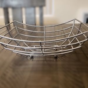 Stainless steel fruit bowl